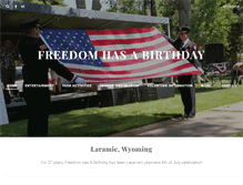 Tablet Screenshot of freedomhasabirthday.com